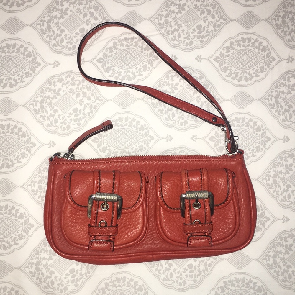 MICHAEL Michael Kors Orange Wristlet